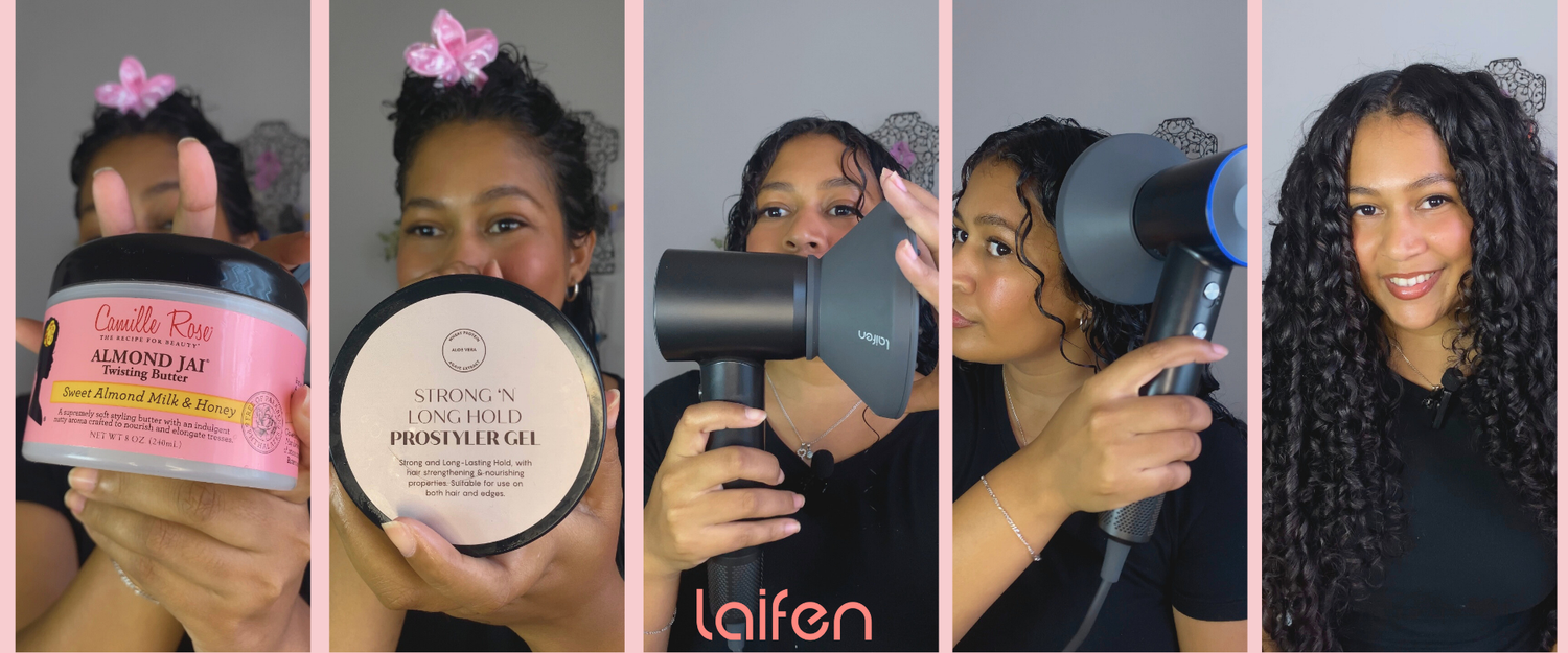 The Ultimate Curly Hair Wash Day Routine: How I Get Defined, Frizz-Free Curls with the Laifen Diffuser