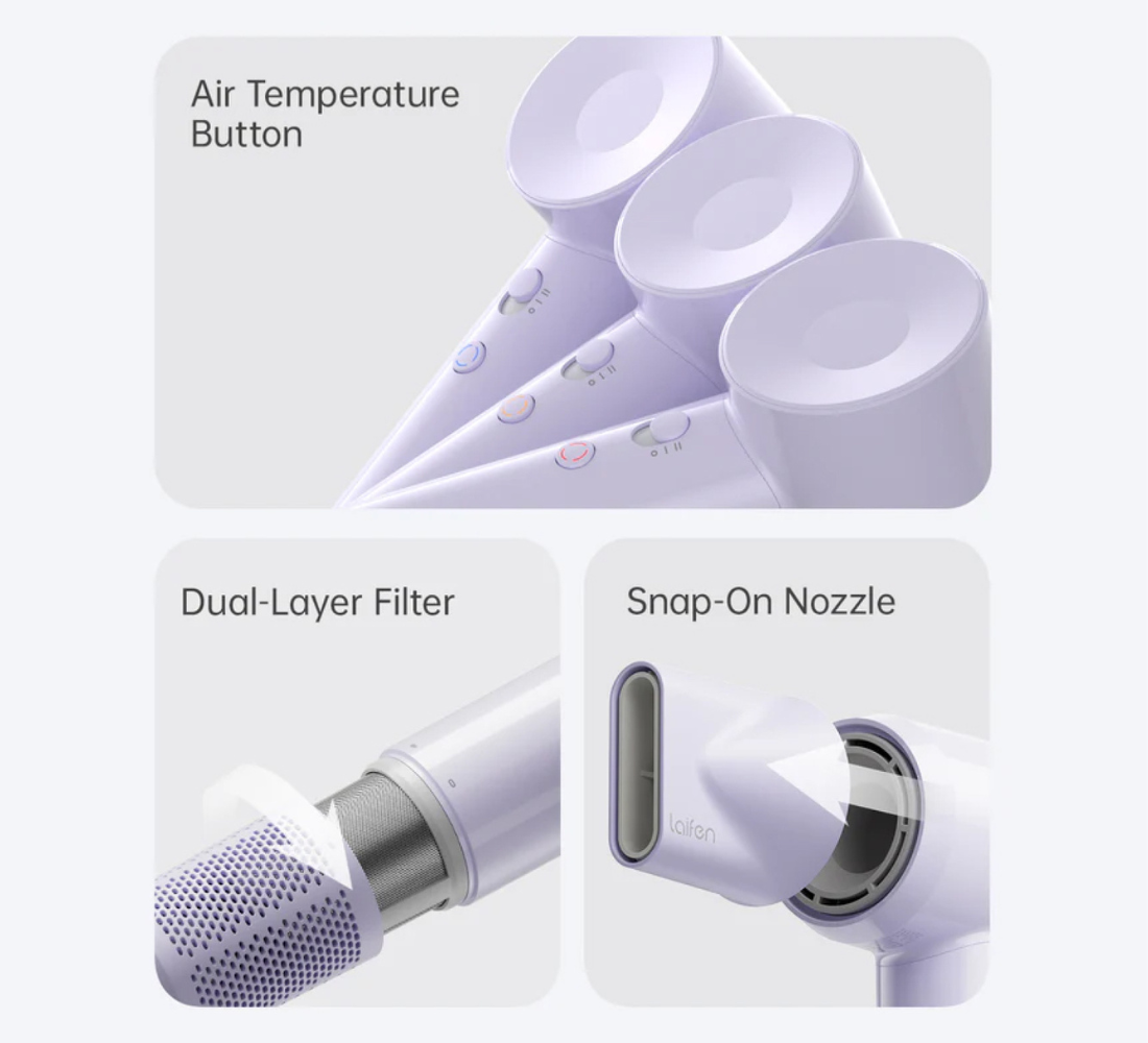 Laifen SE Lite High Performance Hairdryer 14 | Laifen Tech