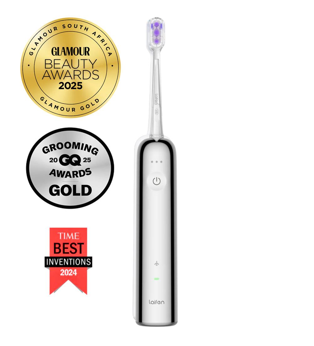 Laifen Wave Electric Toothbrush - Brushed Stainless Steel | Laifen South Africa