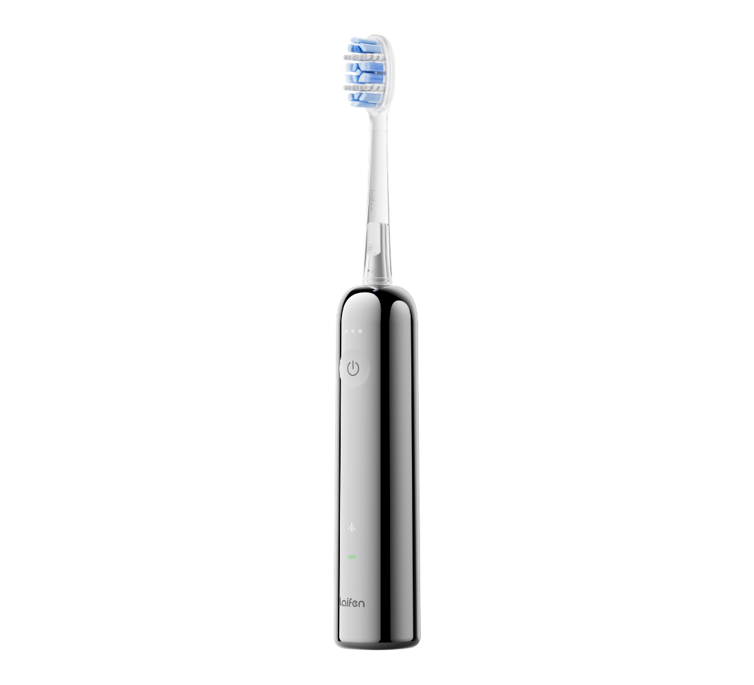 Laifen Wave Pro Electric Toothbrush - Polished Stainless Steel