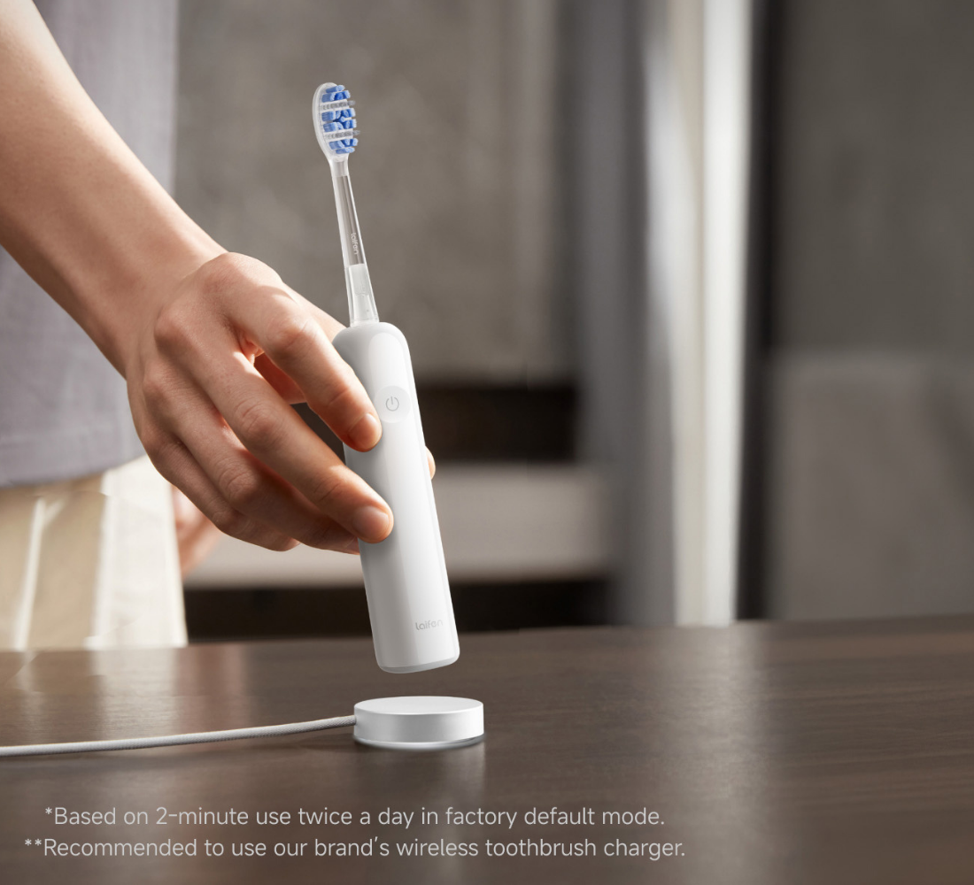 Laifen Wave Pro Electric Toothbrush - ABS White