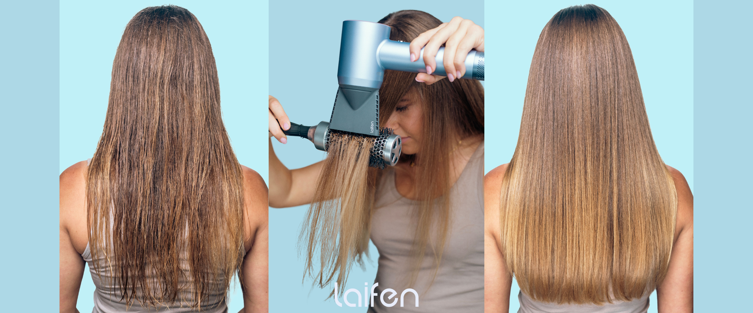 The Ultimate Straight Blow-Dry Routine: How to Get a Sleek, Frizz-Free Finish with the Laifen Swift