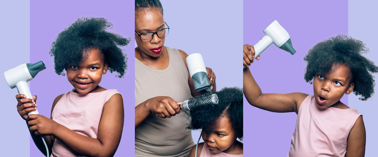 The Best Hair Dryer for Kids: Gentle, Safe and Perfect for 4C & 4B Hair with Laifen | Laifen Tech
