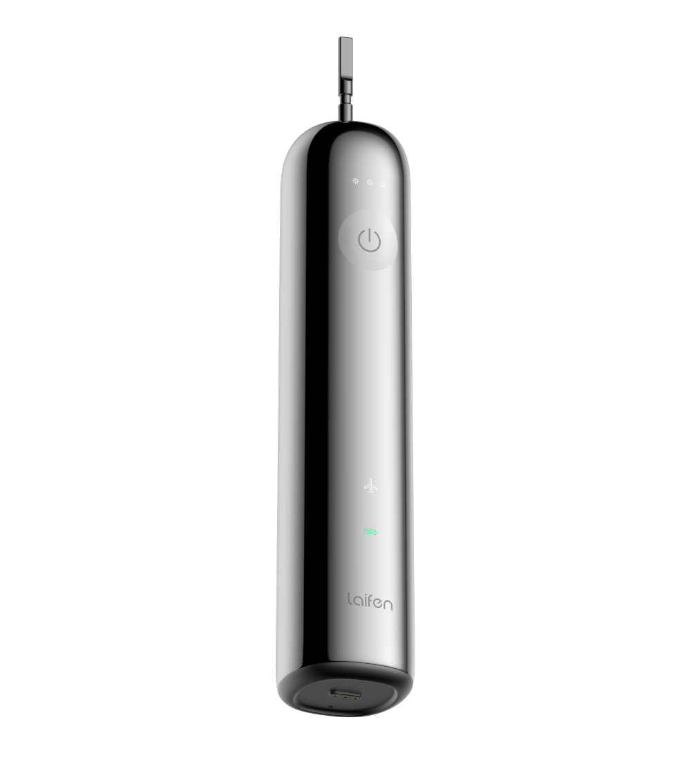 Laifen Wave Electric Toothbrush - Polished Stainless Steel (Limited Edition)