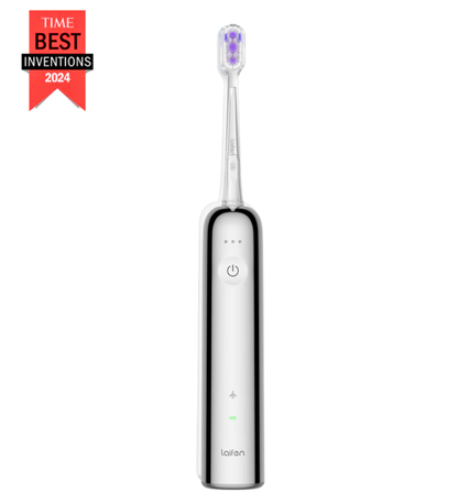 Laifen Wave Electric Toothbrush - Polished Stainless Steel (Limited Edition)