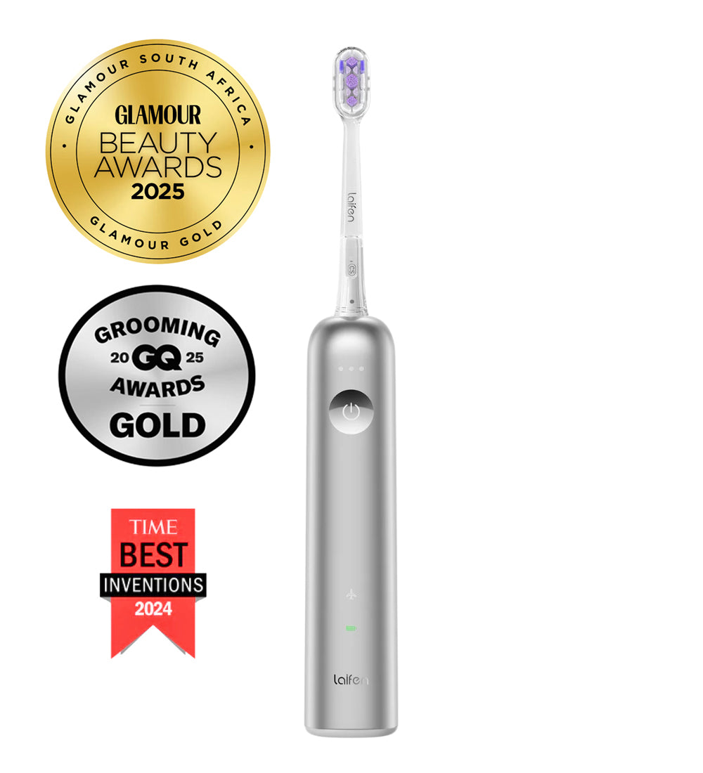 Laifen Wave Electric Toothbrush - Brushed Stainless Steel