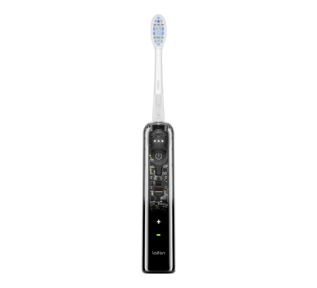 Laifen Wave Pro Electric Toothbrush - Transparent Black