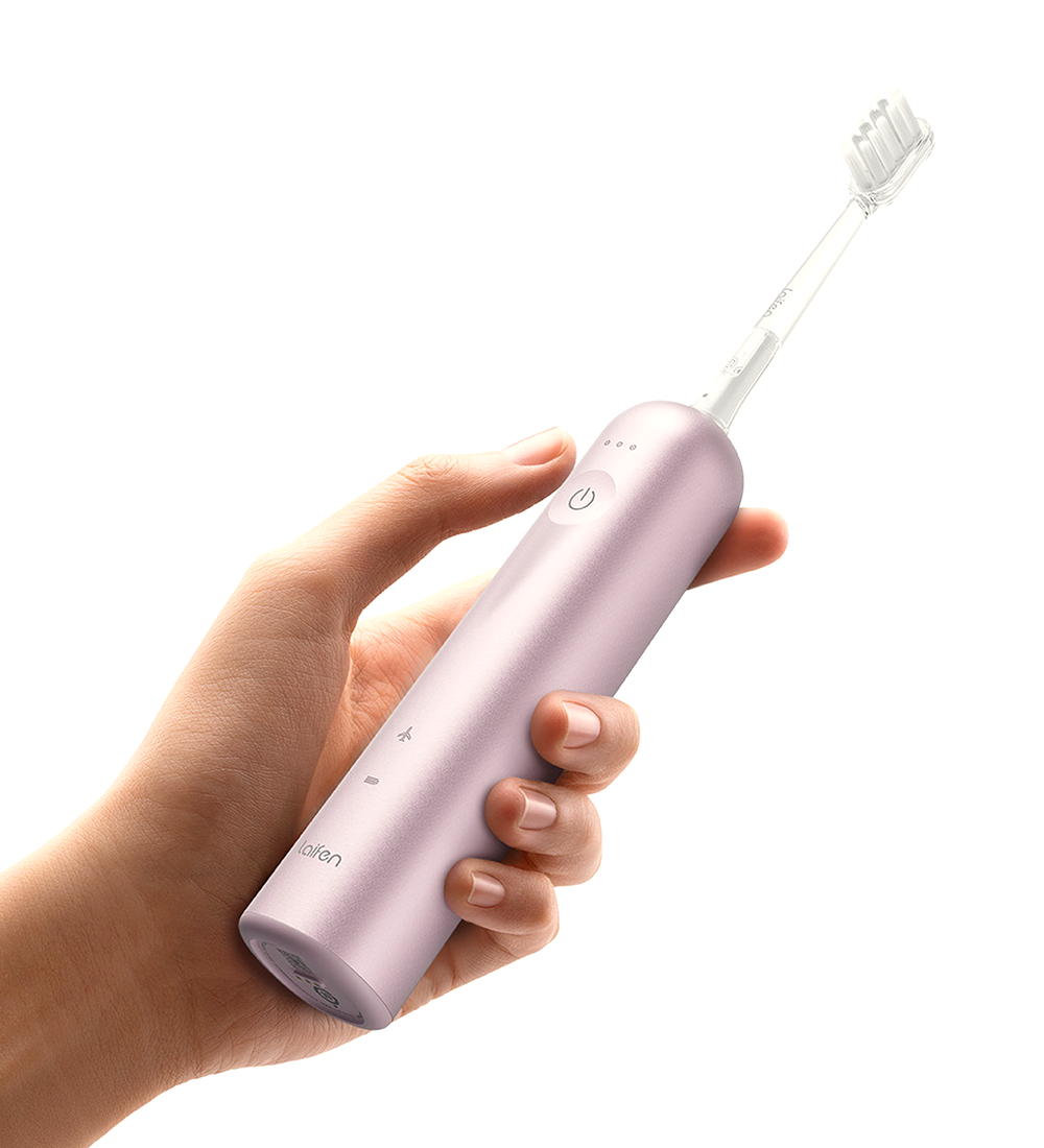 Laifen Wave Electric Toothbrush - Aluminum Alloy Pink