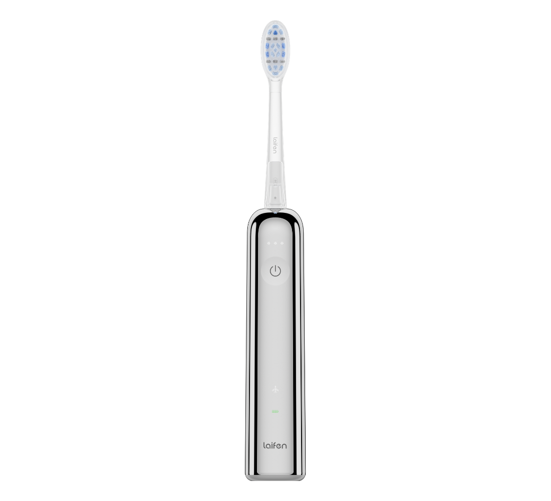 Laifen Wave Pro Electric Toothbrush - Polished Stainless Steel
