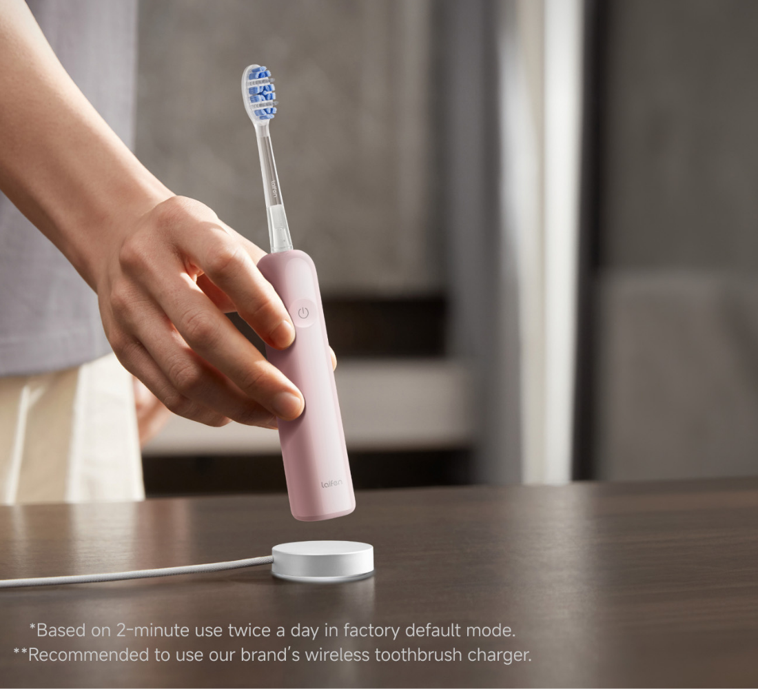 Laifen Wave Pro Electric Toothbrush - ABS Pink