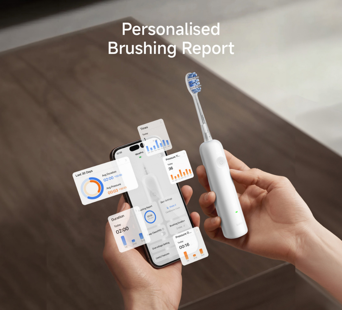Laifen Wave Pro Electric Toothbrush - ABS White